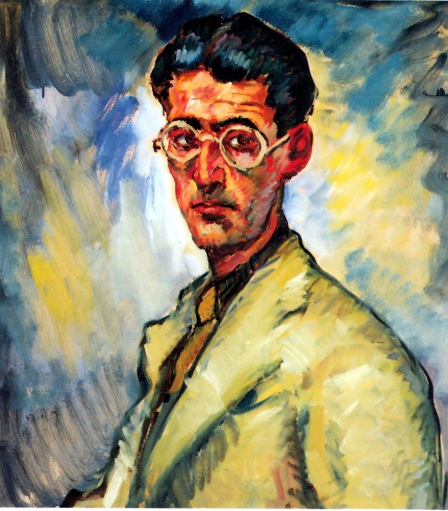 Adolfo Levier, Manlio Malabotta, prima metà anni Trenta, olio su cartone, 72,5x66,5 cm