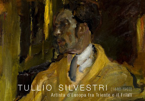 Tullio Silvestri, “Autoritratto con tavolozza”, olio. Collezione privata - particolare