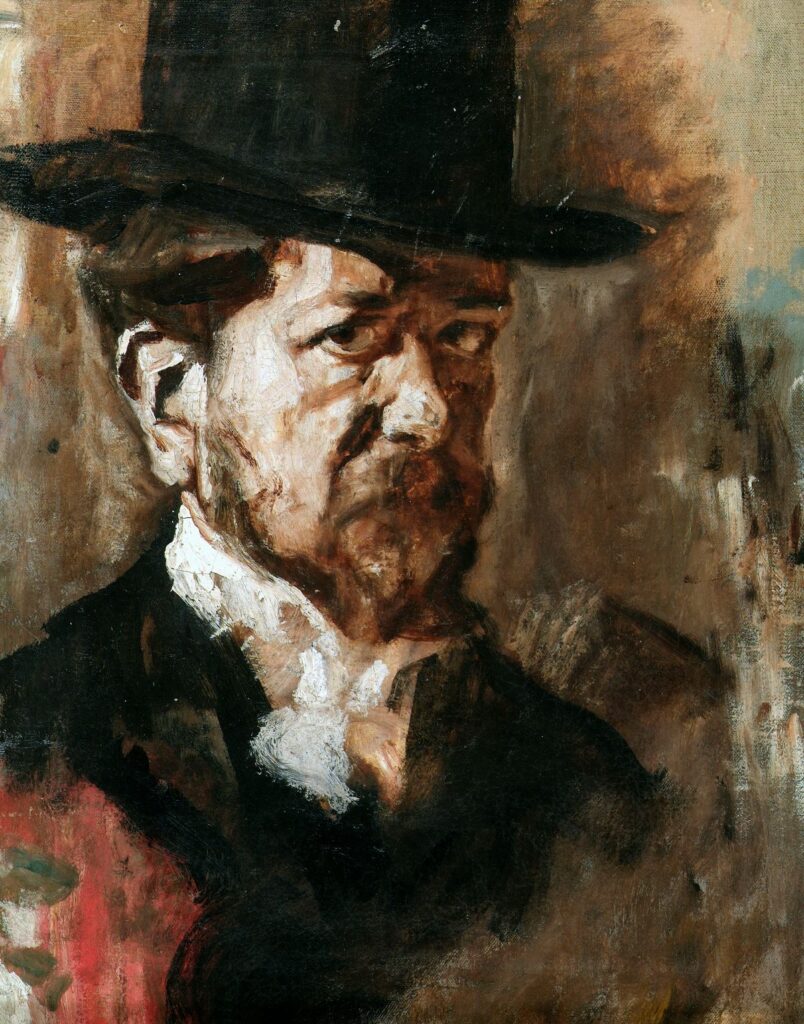 UMBERTO VERUDA - Autoritratto - 1903