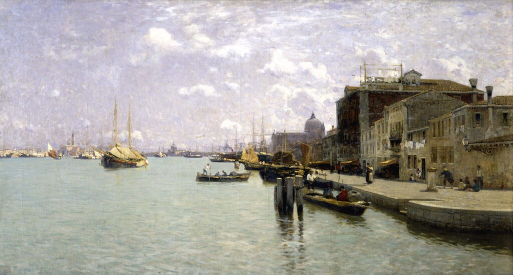 GUGLIELMO CIARDI - Mattino alla Giudecca_1892