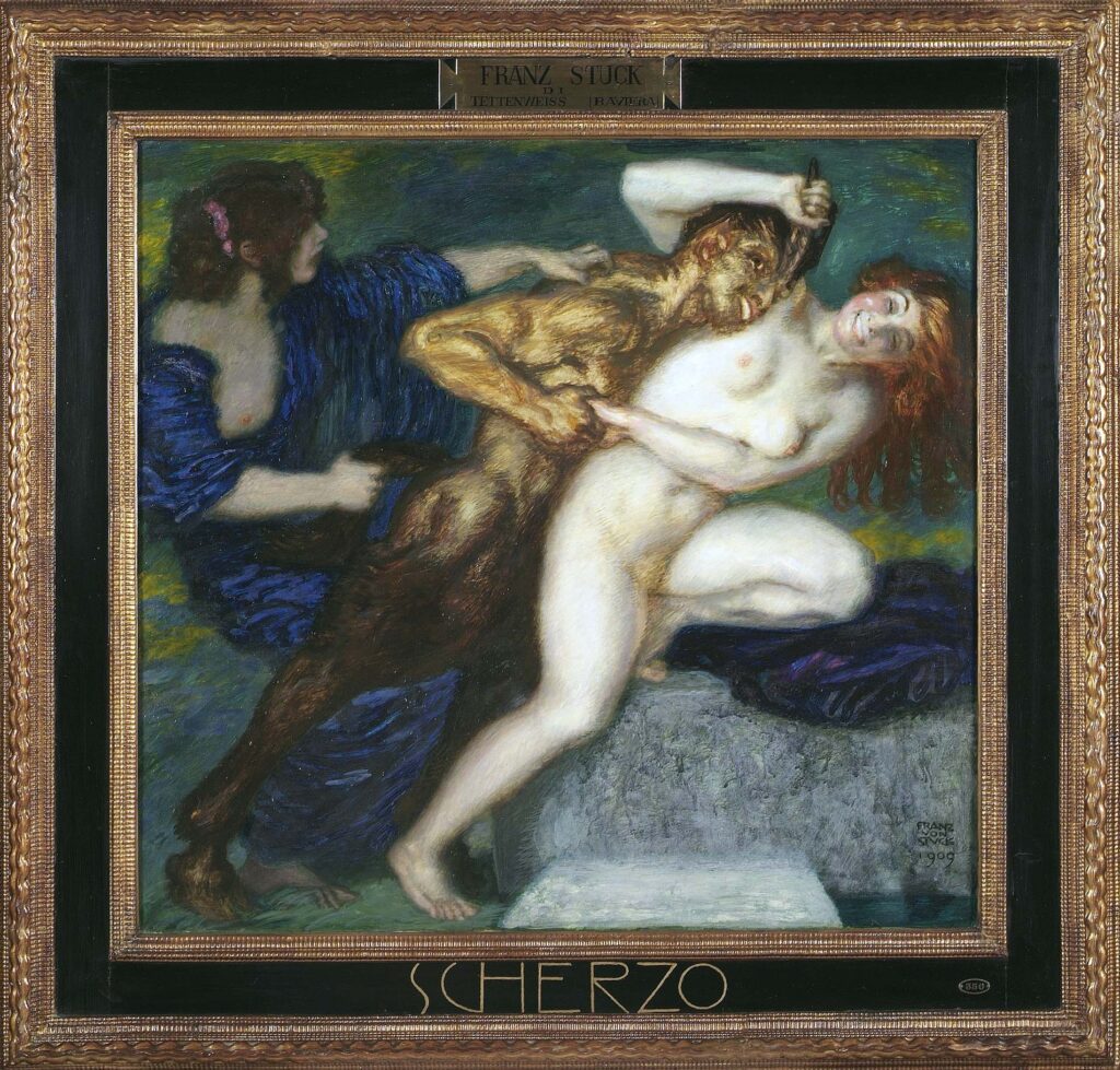 FRANZ VON STUCK - Scherzo - 1909