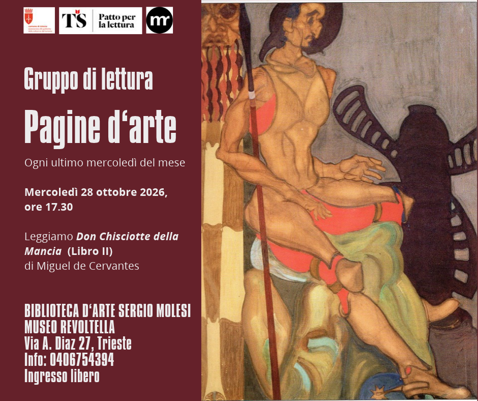 Gruppo di lettura “Pagine d’arte. Leggere Vito Timmel e i pannelli del Cine Ideal” della Biblioteca d’arte Sergio Molesi del Museo Revoltella